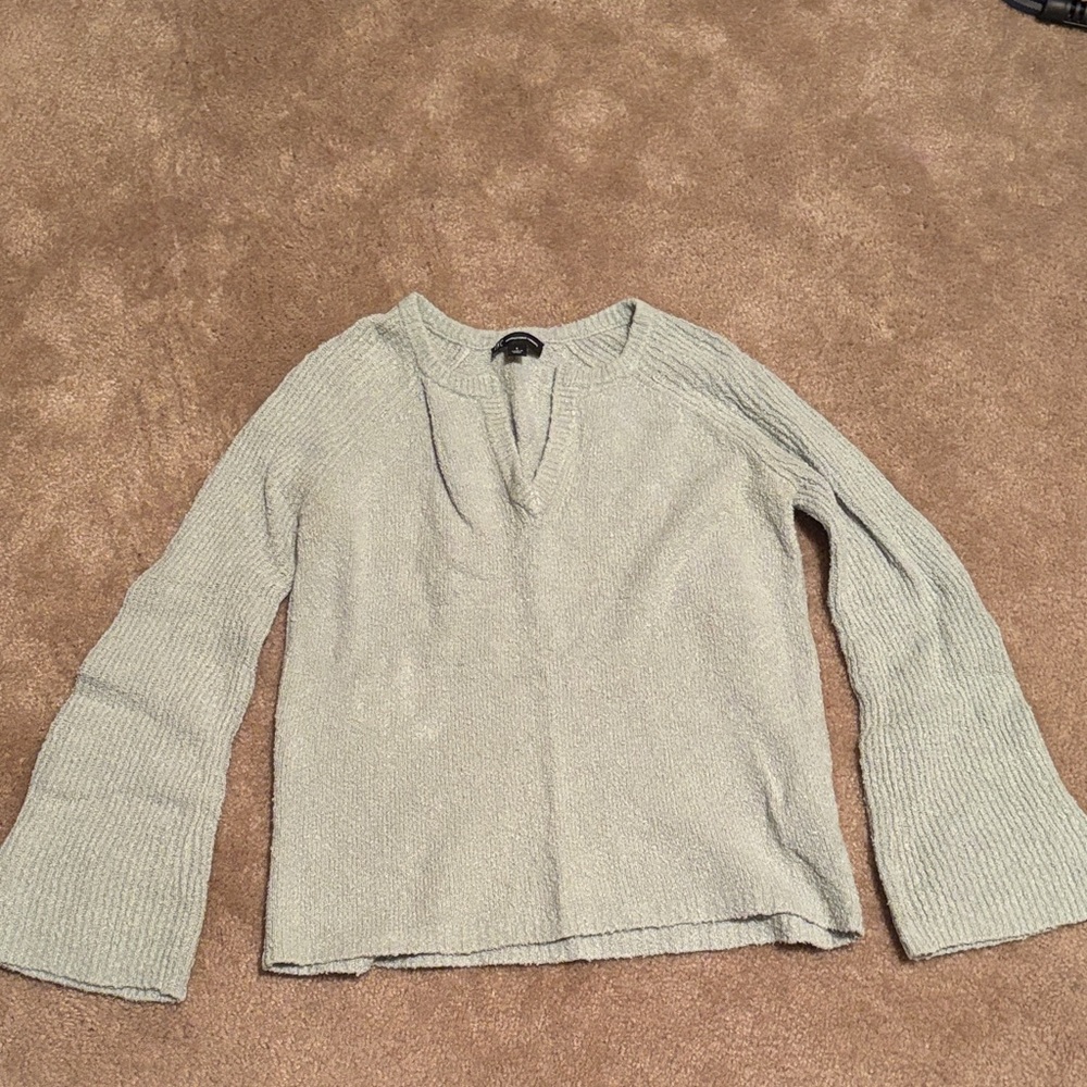 INC International Concepts Light blue/green Knit sweater